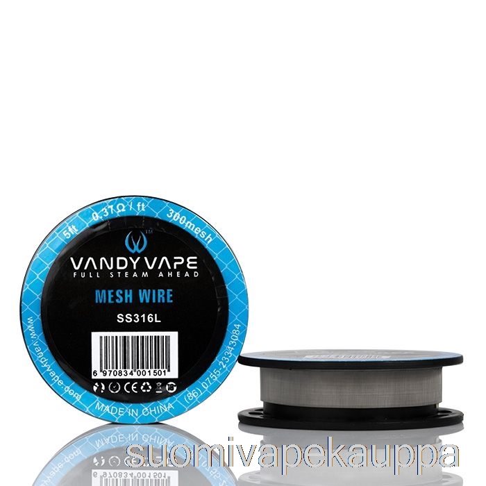 Vape Kauppa Vandy Vape Mesh Lankakelat - 5 Jalkaa 2.93ohm 300mesh Ss316l